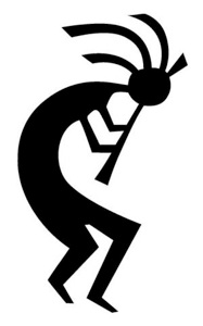 Kokopelli is used relentlessly as a synecdoche of Native American-ness